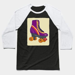 Retro roller skate Baseball T-Shirt